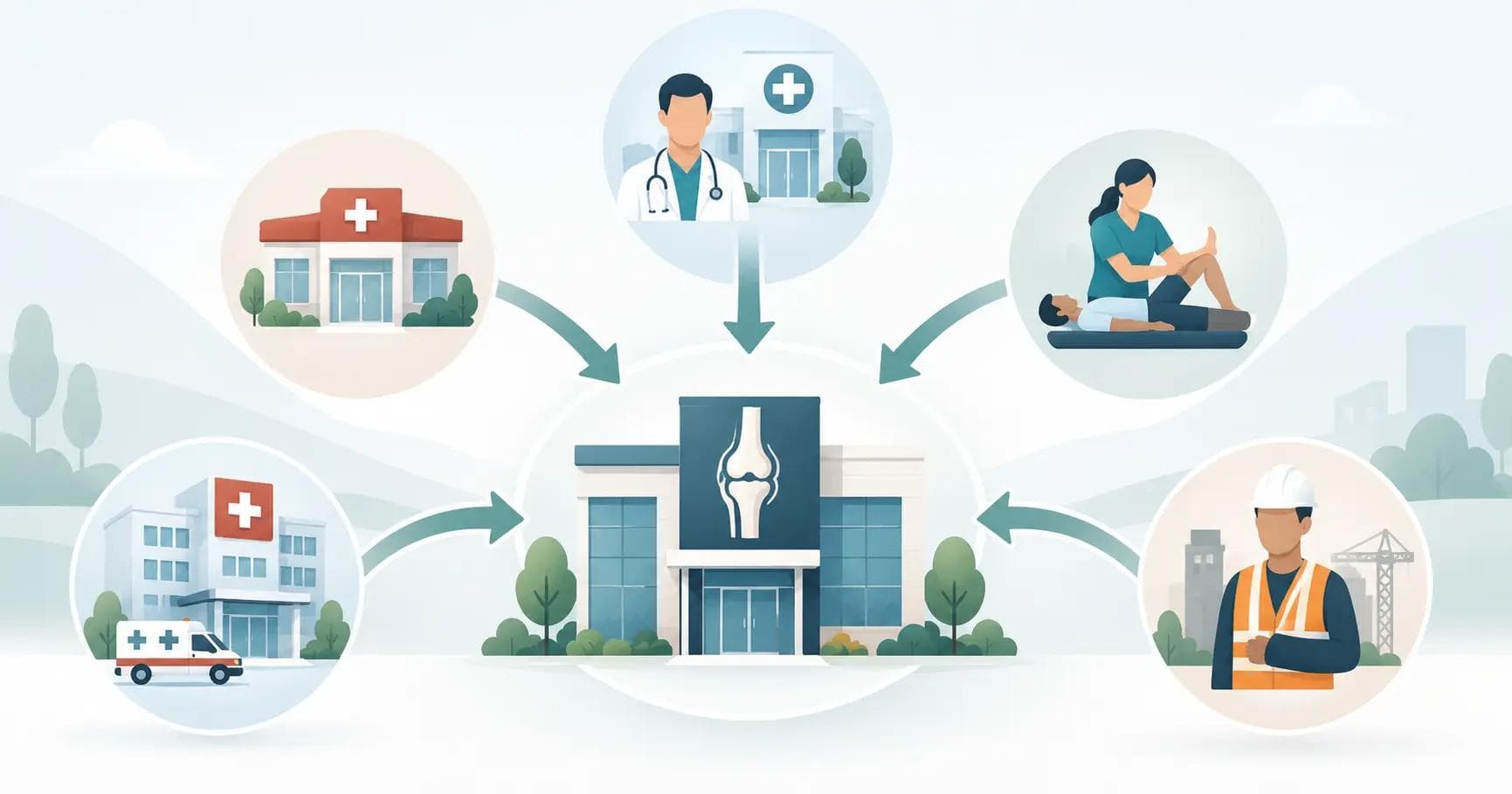 Orthopedic Practice Referral Growth: Building Referral Sources Across the Musculoskeletal Journey